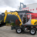 vendee distribution, pelle sur pneus, negoce btp,