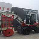 Pelleteuse pneus takeuchi, vendee distribution